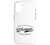 Washburn WI Gateway to the Apostle Islands for Men Women. Case for iPhone 16