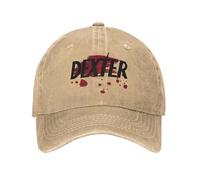 Washed Baseball Cap Dexter Morgan Blood Spring Trucker Hat for Women Men TV Program Trendy Tennis Skate Sun Baseball Caps
