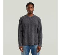 Washed Boxy T-Shirt - Black - Men M