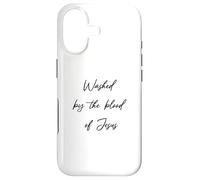 Washed By The Blood Jesus Christ Faith Christ Saved Case for iPhone 17