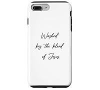 Washed By The Blood Jesus Christ Faith Christ Saved Case for iPhone 7 Plus/8 Plus