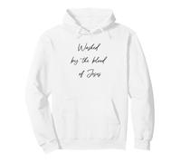 Washed By The Blood Jesus Christ Faith Christ Saved Pullover Hoodie