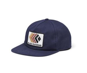 Washed Cap by Black Diamond, Indigo Faded Patch, Himalayan Salt-White Wavy Black Diamond