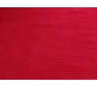 Washed Corduroy 8 Wale Stretch Cotton Fabric Material Bright RED, 1Mtr 140cmx100cm