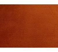 Washed Corduroy 8 Wale Stretch Cotton Fabric Material Orange, 1/4Mtr 70cmx50cm