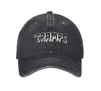 Washed Cotton American The Cramps Punk Rock Band Baseball Caps Accessories for Unisex Adjustable Trucker Hat Gift