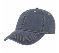 Washed Denim Baseball Cap by Lipodo