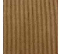 Washed Jumbo Cord 4.5 Wale Cotton Velvet Fabric Material Light Brown, 1/8Mtr 35cmx50cm