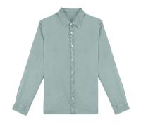 Washed Long-Sleeved Shirt Native Spirit Jade XS