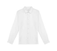 Washed Long-Sleeved Shirt Native Spirit White M