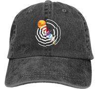 Washed Men's Baseball Cap Solar System Trucker Snapback Caps Dad Hat Many Lands Under One Sun Golf Hats Cool
