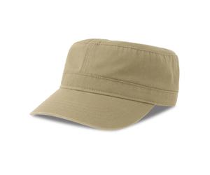 Washed military baseball cap Atlantis Headwear Uniform-S Vert TU