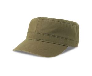 Washed military baseball cap Atlantis Headwear Uniform-S Vert TU