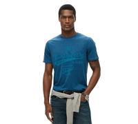 Washed out T-shirt Superdry Bleu S