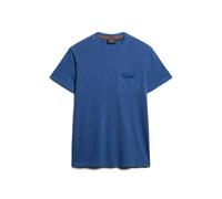 Washed pocket T-shirt Superdry Essential Bleu 2XL