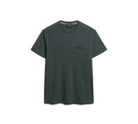 Washed pocket T-shirt Superdry Essential Noir M