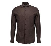 Washed Shirt - male - Xacus - Casual Shirts - Brown - 5XL - Shirts 5XL