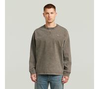 Washed Sweater - Brown - Men M