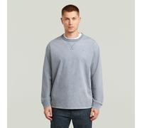 Washed Sweater - Dark blue - Men M