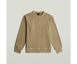 Washed Sweater Long Sleeve - Beige - Men M