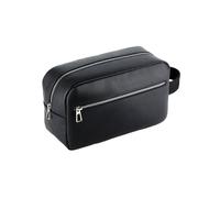 Washed Toiletry Bag Quadra Black One Size