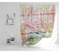 Washed Up Shower Curtain Benjamin Tate Design Natural One Size