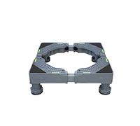 Washer Adjustable Washing Machine Base Fridge Freezer Wheels Heavy Duty Adjustable Mobile Washing Machine Base Length 82-125cm Width 53-83cm Telescopic Furniture Stand Trolley for Double Doo