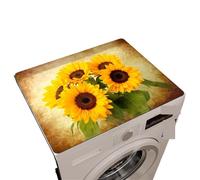 Washer and Dryer Covers for The Top Drying Mat Dust Household Roller Washer Dryer On Top Of Refrigerator Absorbent(Color 1,30x40cm)