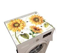 Washer and Dryer Covers for The Top Drying Mat Dust Household Roller Washer Dryer On Top Of Refrigerator Absorbent(Color 2,40x60cm)