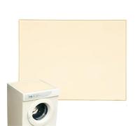Washer And Dryer Top Cover 1PCS Washer and Dryer Top Protector Cover Washing Machine Protector Mat for Laundry Room Heat-Resistant Non-slip Silicone For Home Kitchen(Beige 63x58cm)