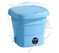Washer Automatic, High Capacity Washer, Foldable Clothes Washing Machine With Timing Touch Screen, Beautiful Color Upgraded Design Powerful Smart Timing For Towel Sock Underwear
