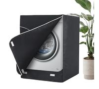 Washer Covers - Waterproof Fabric Shield, 33.07x38.98in Laundry Machine Protector, All Weather Protection Heavy Duty Dustproof Layer Zipper Access, Front Loading Machine, House Bathrooms Kitchens