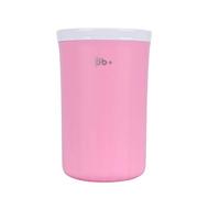 Washer Detachable Pet Feet Cleaner, Dog Cleaning Cup with 360 Degree Rotating Brush, Soft Silicone Portable Foot Washing Tool for Golden Retriever Husky Shepherd Samoyed Bu (Pink)