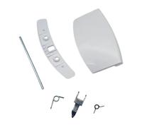 Washer Door Handle Catch Kit 4055087003, Compatible For AEG | Replaces 4055087003, 50287899004 - restores door latch and secure closing on front load washers.