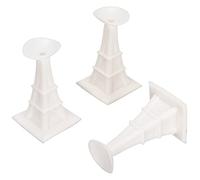 Washer Door Prop, 3PCS Laundry Door Prop Front Load Washer Door Prop Washing Machine Door Prop Soft Suction Cup Design for Home (White)