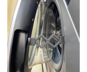 Washer Door Prop, “Shorter, Space Saver”, Compact Front Load Washer Door Prop for Small Laundry Room, TPU Material Non-Rust, Keep Front Loader Door Open and Prevent Damping