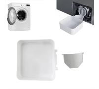 Washer Drain Pan, Water Catch Tray, Leak-Proof Washing Machine Drain Funnel