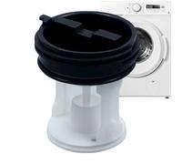 Washer Drain Plug, Washer Drain Pump Sealing Lid | Drain Pump Seal Cap for Tray, Lint Filter, Replacement Part for Washing to Keep Clean and Tidy