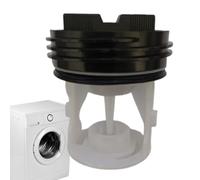 Washer Drainage Pump Seal Cover - ABS 6.3 x 5 x 7.5 cm | Washing Machine Drain Pump Cover, Fluff Filter Cap Replacement | Sturdy Laundry Appliance Spare Part For Drum Washer Clean Water Drain System