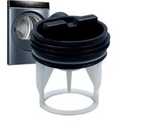 Washer Drainage Pump Seal Cover - Replacement Drain Pump Lid, Durable Fluff Filter, Laundry Maintenance Accessory | Washing Machine Part For Keeping Drum And Laundry Area Clean Tidy