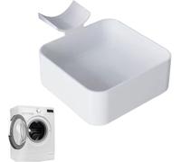 Washer Drip Pan, Washing Machine Drain Tray with Drain Funnel (1) | Easy Install Drip Tray for Front Load Washing Machine, Prevent Floor Water Damage for Laundry Room