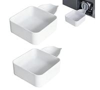 Washer Drip Pan,Washing Machine Drip & Drainage Tray,Leak-Proof Tight Fit Easy Install, Moving Water Catch Tray Stops Floor Spills for Apartments, Small Spaces,Basement Apartment (2 PCS)