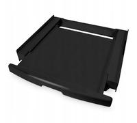 Washer-Dryer Connector Pull-Out Shelf 60 cm Black