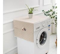 Washer Dryer Covers for Top, Washing Machine Covers with 6 Storage Bags, Home and Kitchen Universal Appliance Cover for Washer, Dryer, Fridge & Microwave