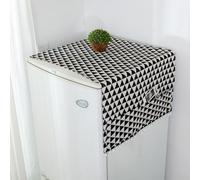 Washer Dryer Covers for Top, Washing Machine Covers with 6 Storage Bags, Home and Kitchen Universal Appliance Cover for Washer, Dryer, Fridge & Microwave