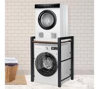 Washer Dryer Stacking Kit, 3 Height Adjustable Washing Machine Stacking Kits, Tumble Dryer Stand Load Capacity 350 kg, Washing Machine Stand for Bathrooms Laundry Rooms