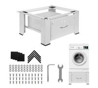 Washer/Dryer Stand 630x540x320mm 150kg White Maclean MC-117 W