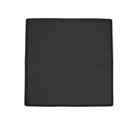 Washer Dryer Top Cover Silicone Dust Proof Water Proof Universal Fit Non Slip Laundry Machine Protector Mat for Appliances Countertop 60x60cm 23.62x23.62in (Black)