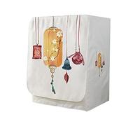 Washer Dustproof Cover Front Load, Washing Machine Dryer Protector Sunscreen Waterproof Tumble Dryer Case Protective Cover for Most Front Loadi (Lucky Bag,M-capacity 8-9kg)