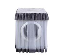 Washer Dustproof Cover Lace Design Washing Machine Cover, Universal Drum Home Protector(Color 2)